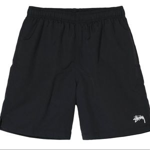 Stussy Stock Water Shorts Black